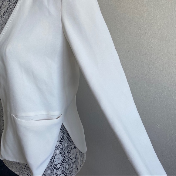 LOFT 82 Cream Blazer Sz Small - Picture 4 of 6